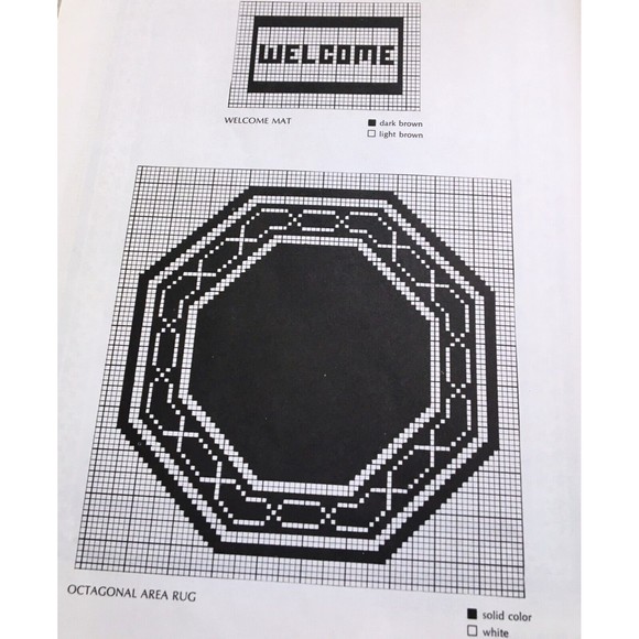 Miniature Needlepoint Rugs for Dollhouses : Charted for Easy Use by Susan... - Picture 8 of 10